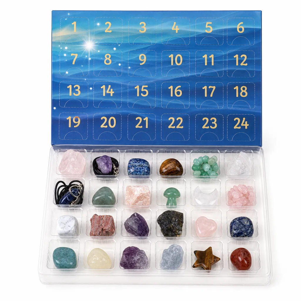 Premium Crystal Mixed Assortment Blind Box – Handcrafted Chakra Healing Energy for Meditation, Yoga, Bedroom & Spiritual Decor