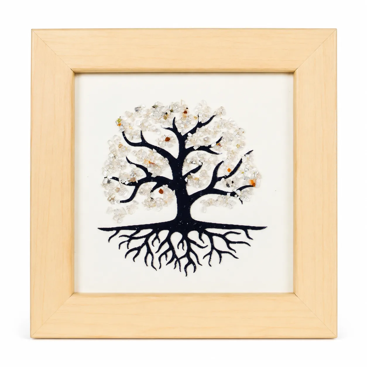 Tree of Life Crystal Stone – Premium Handcrafted Chakra Healing Energy Frame for Meditation, Yoga, Living Room & Spiritual Gift image 1 Tree of Life Crystal Stone – Premium Handcrafted Chakra Healing Energy Frame for Meditation, Yoga, Living Room & Spiritual Gift