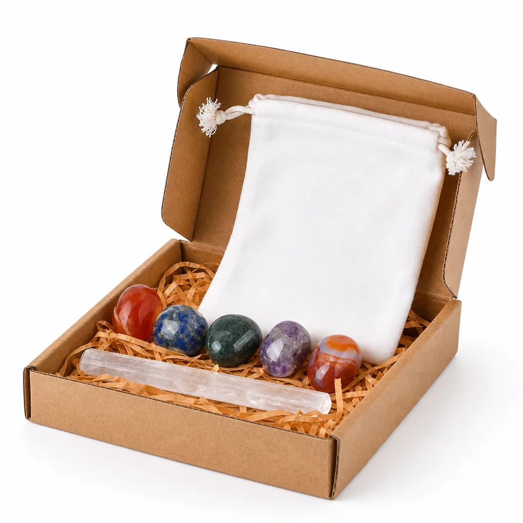 Zodiac Healing Stones Crystal Set – Premium Handcrafted Chakra Energy & Protection for Meditation, Yoga, Home & Spiritual Gifts
