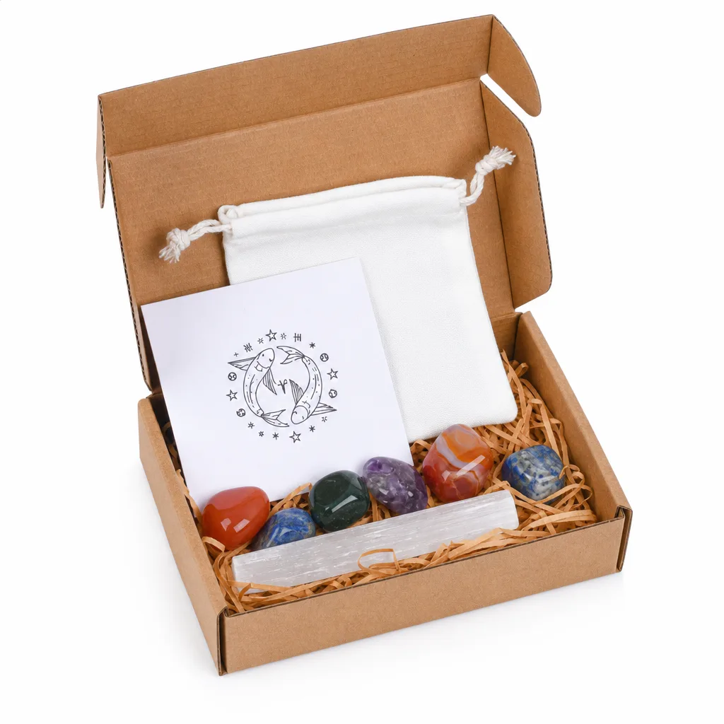 Zodiac Healing Stones – Handcrafted Crystal Energy for Chakra Balance, Meditation, Yoga, and Spiritual Gift